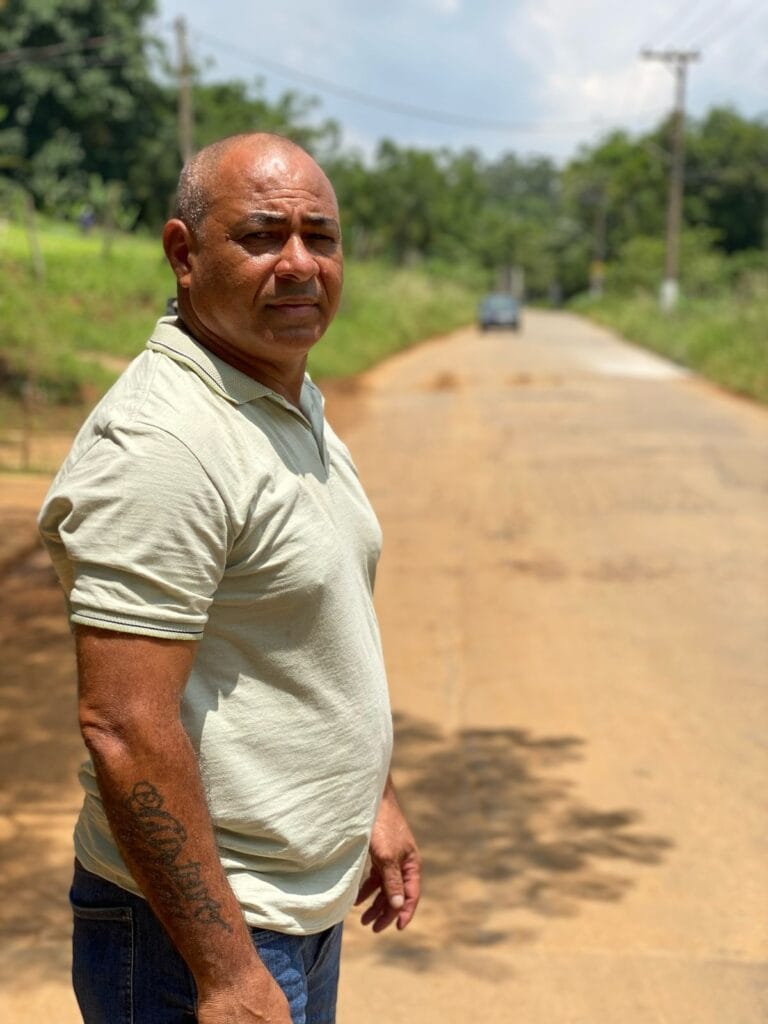 Vereador Baiano da Saúde solicita melhorias para a estrada Fazenda Viaduto