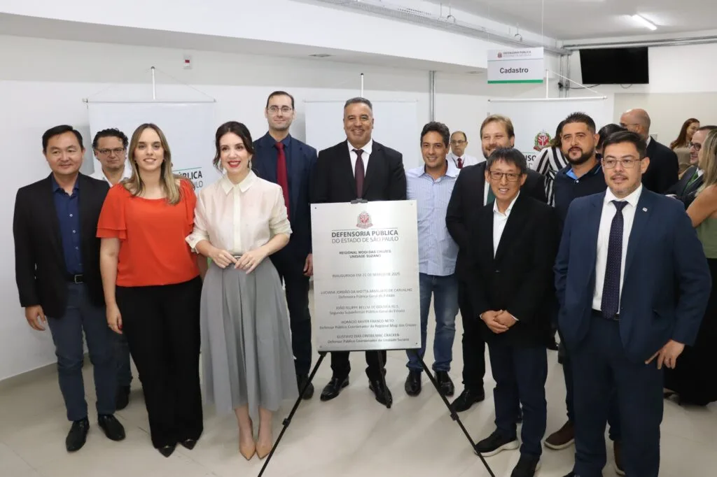 Legislativo acompanha inauguração da sede da Defensoria Pública em Suzano