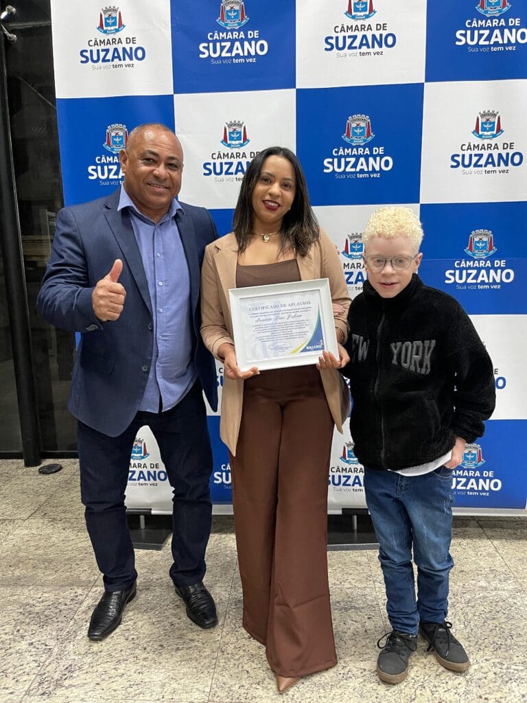 Vereador Baiano da Saúde apresenta Moção de Aplausos à ativista Amanda Dias Balbino