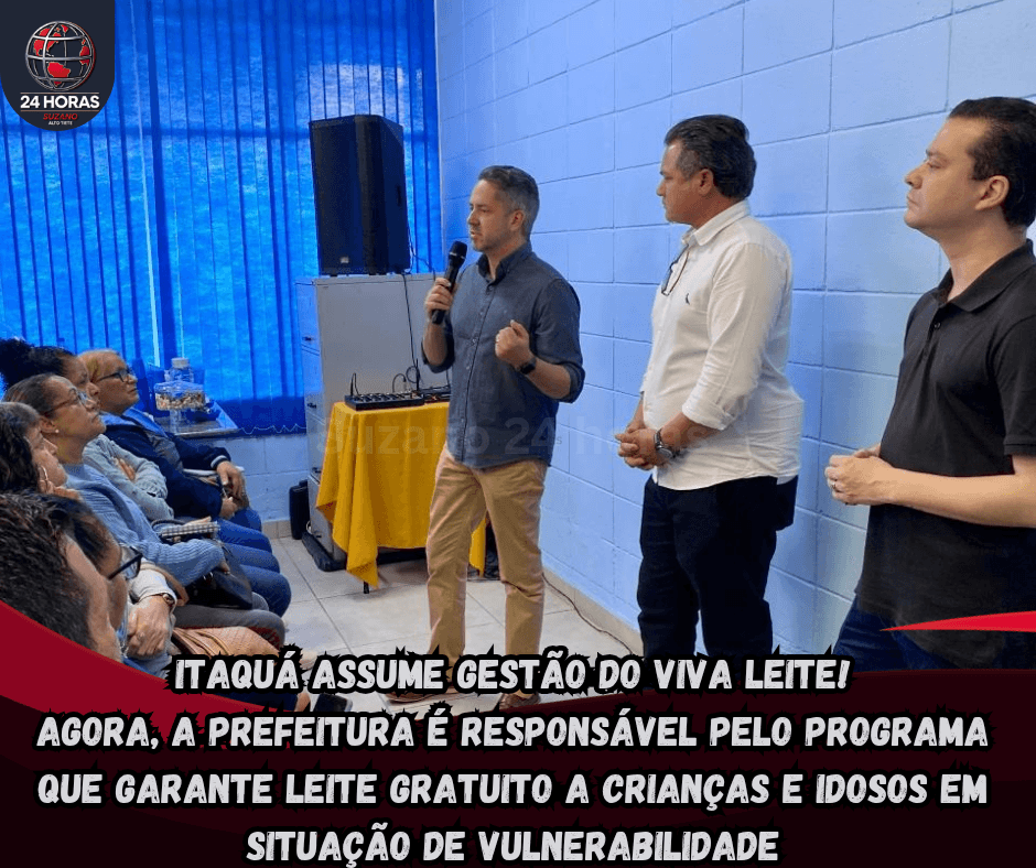 Itaquá assume gestão do Viva Leite! Agora, a Prefeitura é responsável pelo programa que garante leite gratuito a crianças e idosos em situação de vulnerabilidade