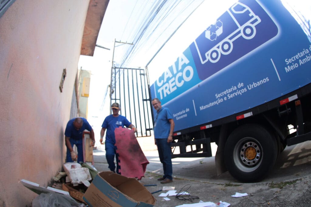 Operação “Cata-Treco” chega à região sul de Suzano!