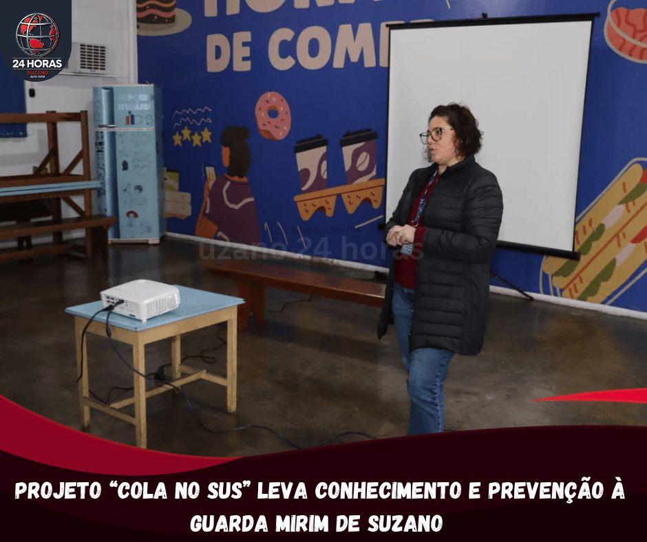 Projeto “Cola no SUS” leva conhecimento e prevenção à Guarda Mirim de Suzano