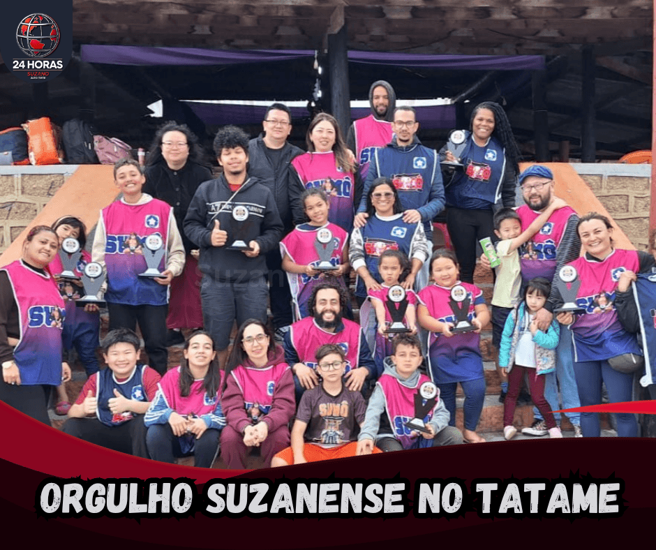Orgulho suzanense no tatame