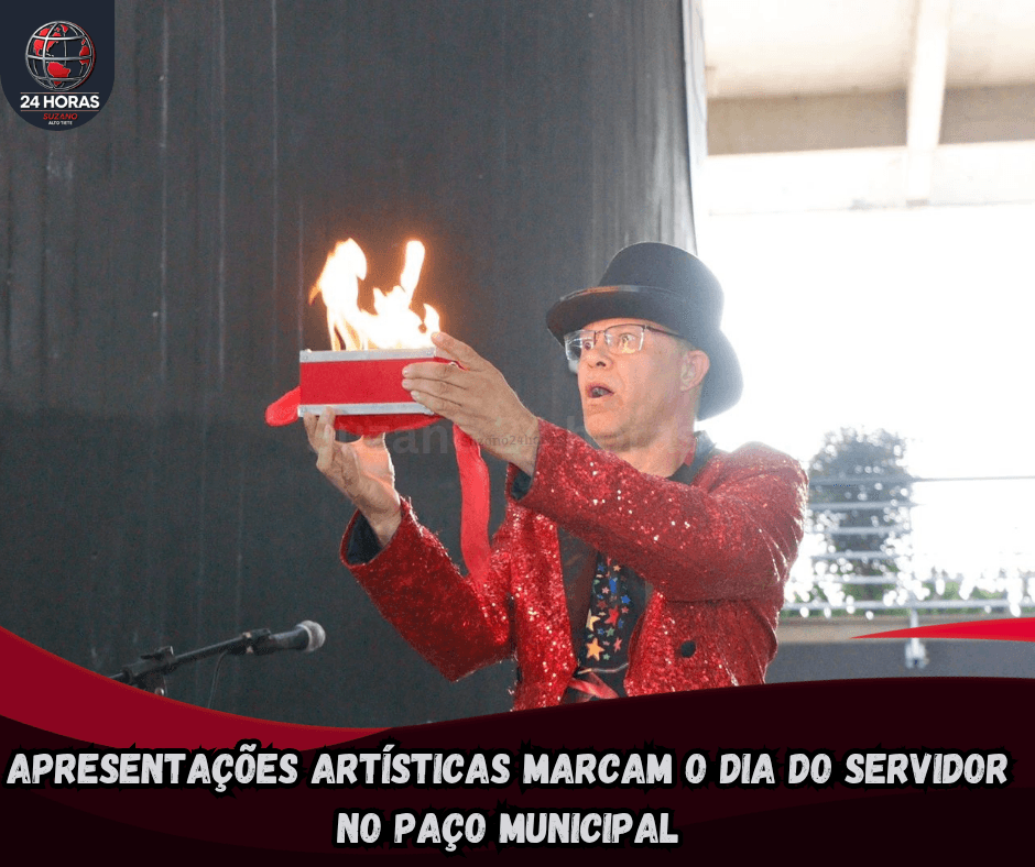 Apresentações artísticas marcam o Dia do Servidor no Paço Municipal