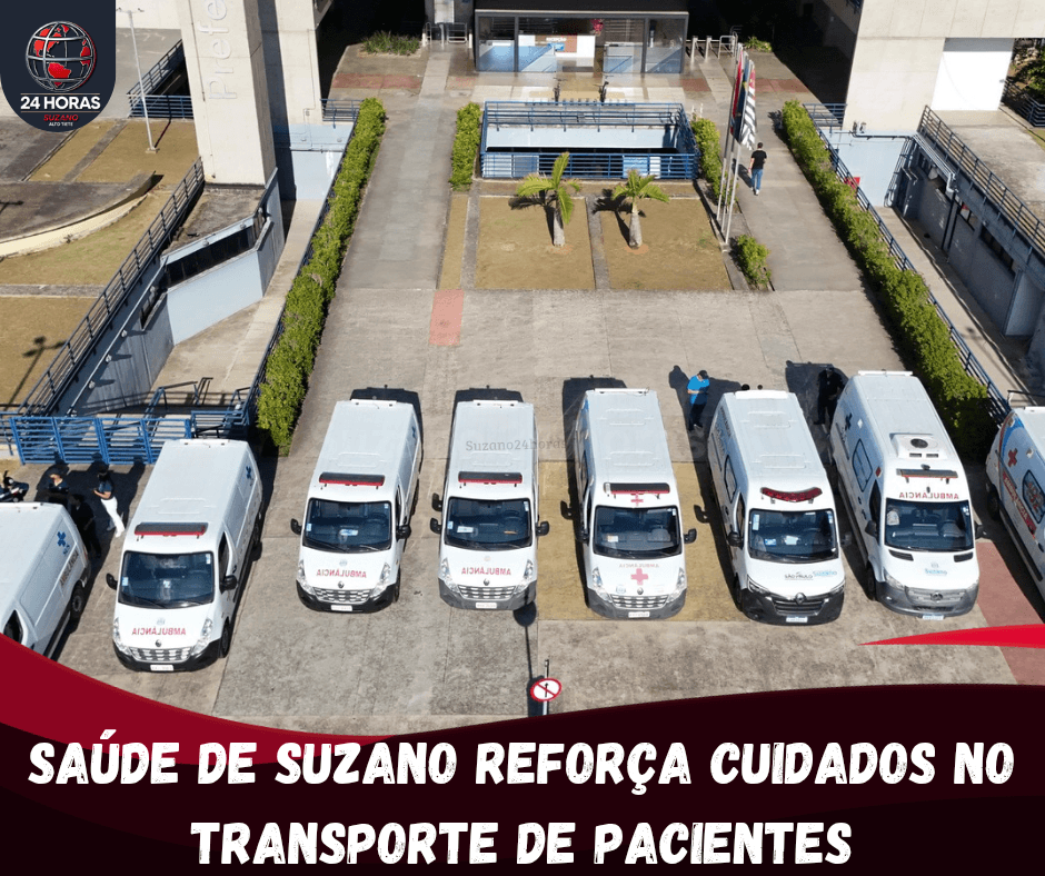 Saúde de Suzano reforça transporte de pacientes