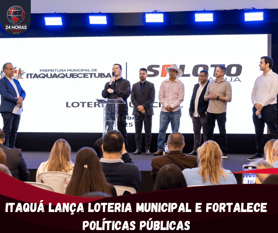Itaquá lança Loteria Municipal e fortalece políticas públicas