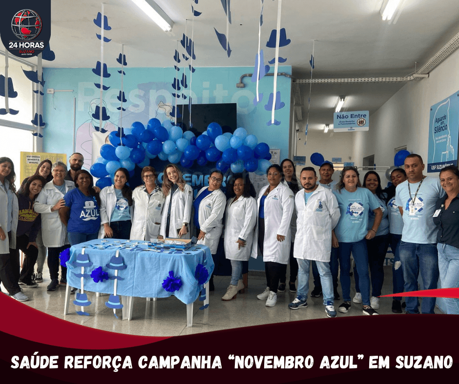 Saúde reforça campanha “Novembro Azul” em Suzano