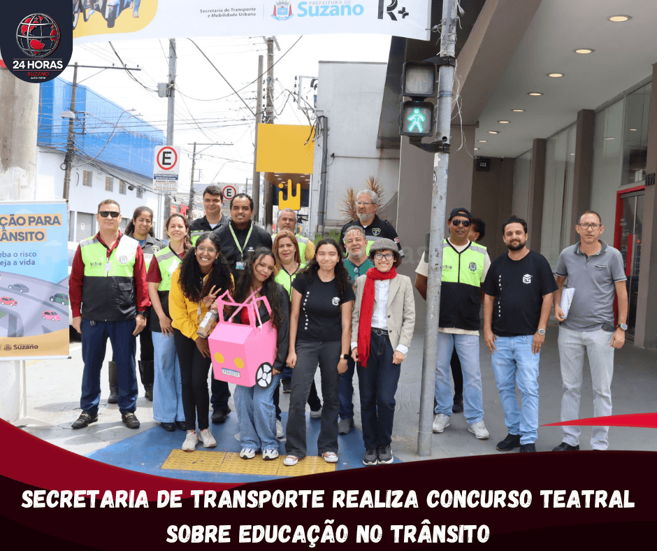 Secretaria de Transporte realiza concurso teatral sobre educação no trânsito