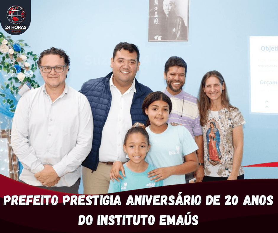 Prefeitura prestigia os 20 anos do Instituto Emaús em Suzano