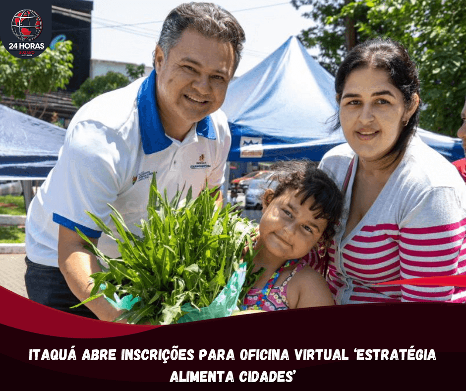 Itaquá abre inscrições para oficina virtual ‘Estratégia Alimenta Cidades’
