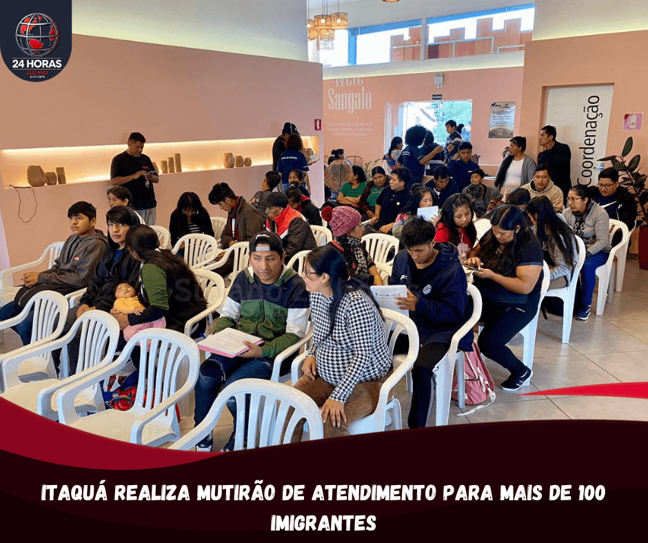 Itaquá realiza mutirão de atendimento para mais de 100 imigrantes