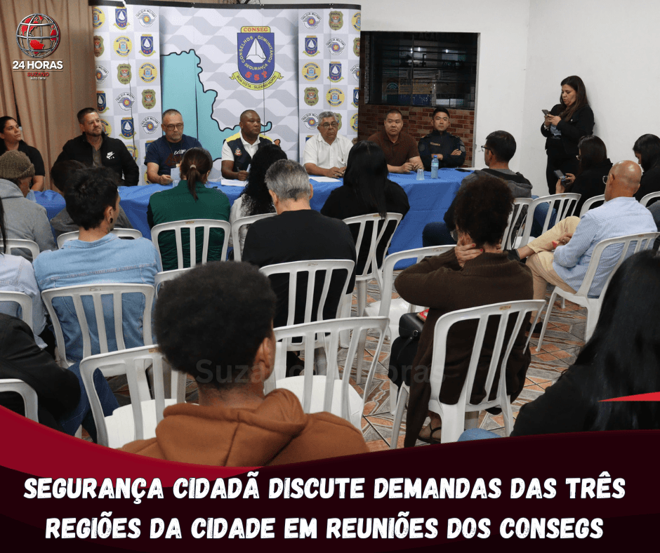 Segurança Cidadã discute demandas das três regiões da cidade em reuniões dos Consegs