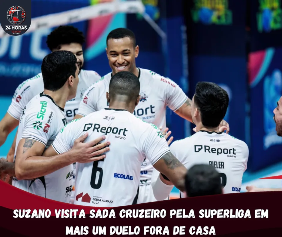 Suzano visita Sada Cruzeiro pela Superliga em mais um duelo fora de casa