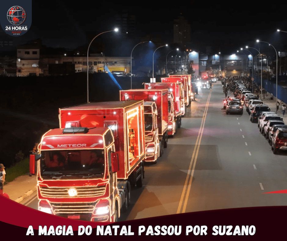 A magia do Natal passou por Suzano!
