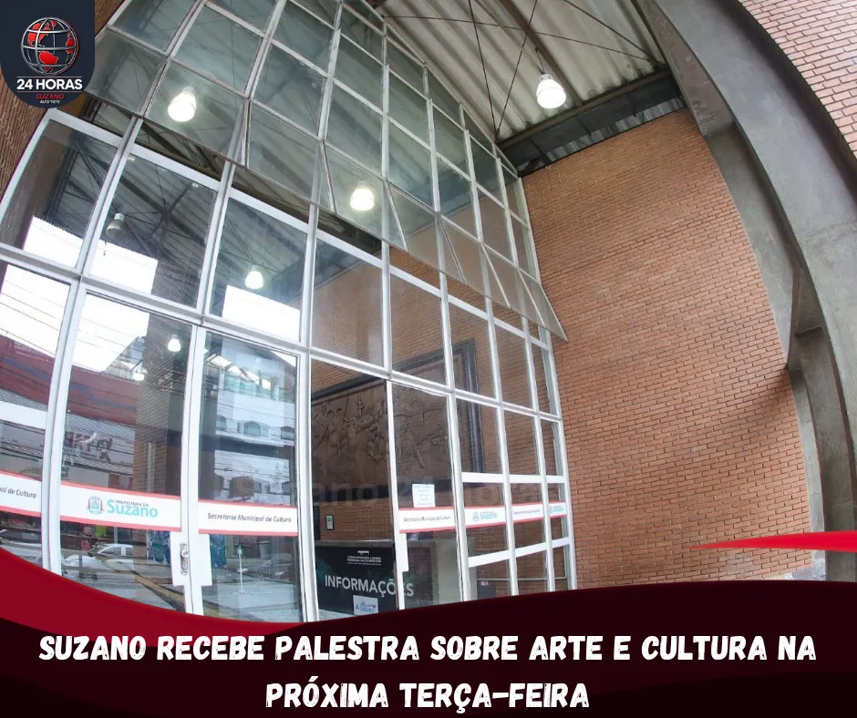 Suzano recebe palestra sobre arte e cultura na próxima terça-feira