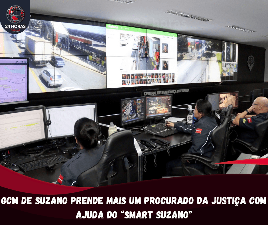 GCM de Suzano prende mais um procurado da Justiça com ajuda do “Smart Suzano”