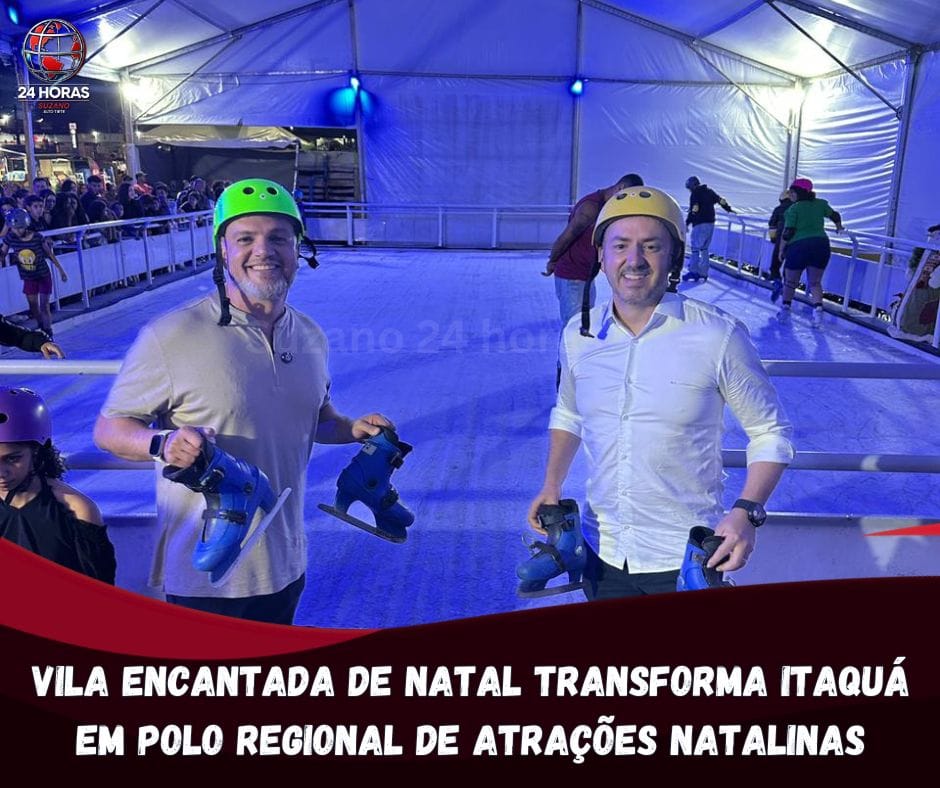 Vila Encantada de Natal transforma Itaquaquecetuba em polo de lazer e cultura