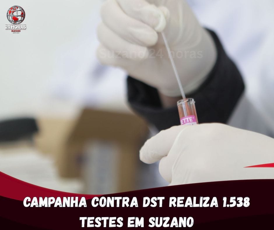 Campanha contra DST realiza 1.538 testes em Suzano