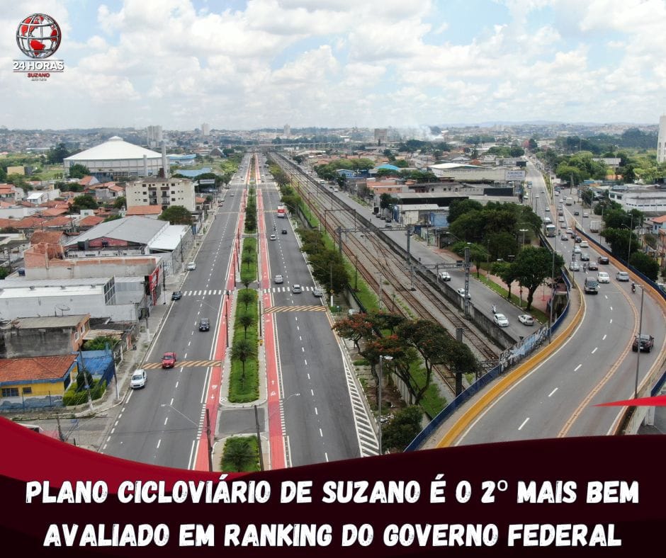 Plano Cicloviário de Suzano é reconhecido nacionalmente e fica em 2º lugar no Prêmio Bicicleta Brasil