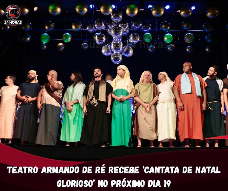 Teatro Armando de Ré recebe “Cantata de Natal Glorioso” no dia 19