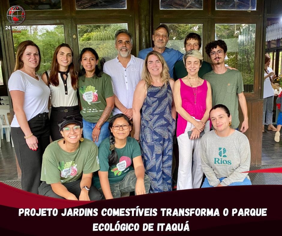 Projeto Jardins Comestíveis transforma o Parque Ecológico de Itaquá