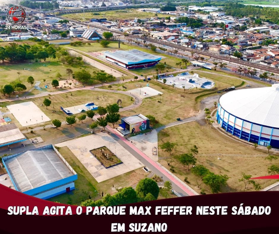Supla agita o Parque Max Feffer neste sábado em Suzano