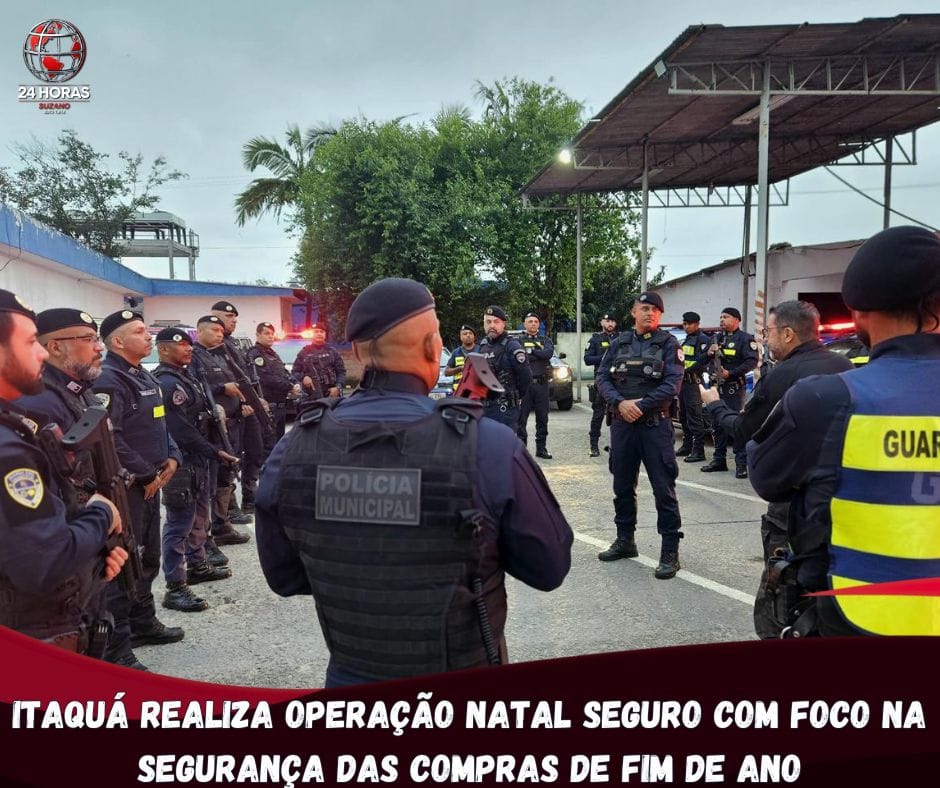 Itaquaquecetuba realiza Operação Natal Seguro com foco na segurança das compras de fim de ano