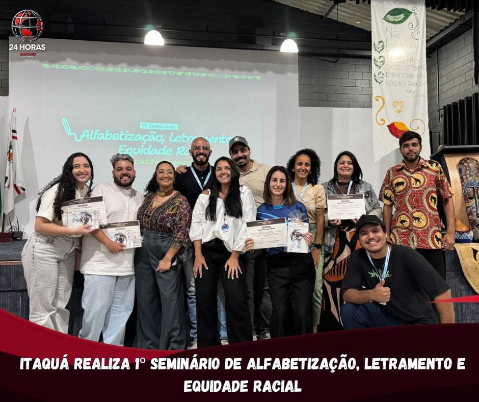 Itaquá realiza 1º Seminário de Alfabetização, Letramento e Equidade Racial