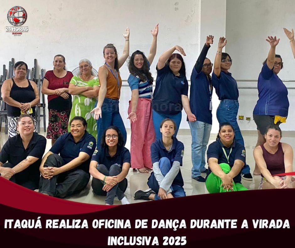 Itaquá realiza oficina de dança durante a Virada Inclusiva 2025