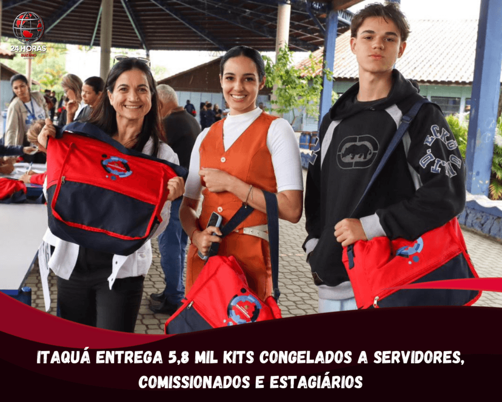 Itaquaquecetuba entrega 5,8 mil kits congelados a servidores municipais