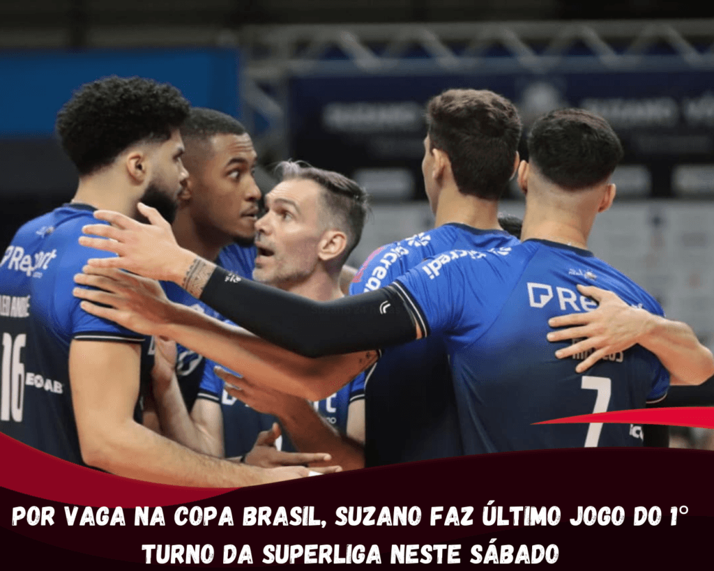 Por vaga na Copa Brasil, Suzano faz último jogo do 1° turno da Superliga neste sábado