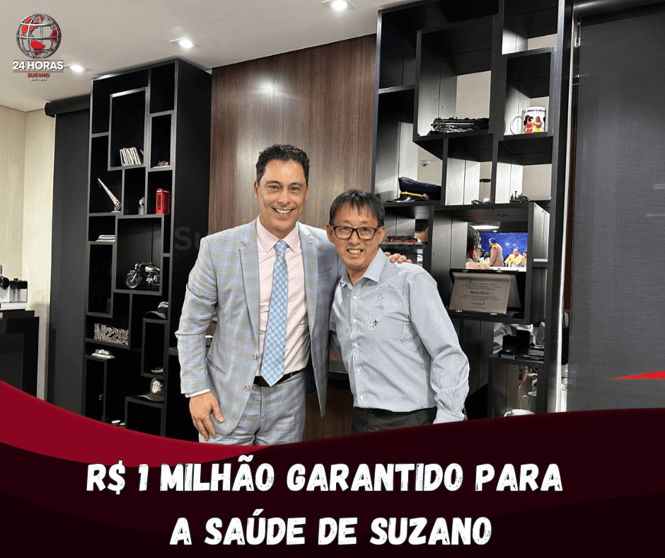 1 milhão para a saúde de Suzano garantido por emenda federal
