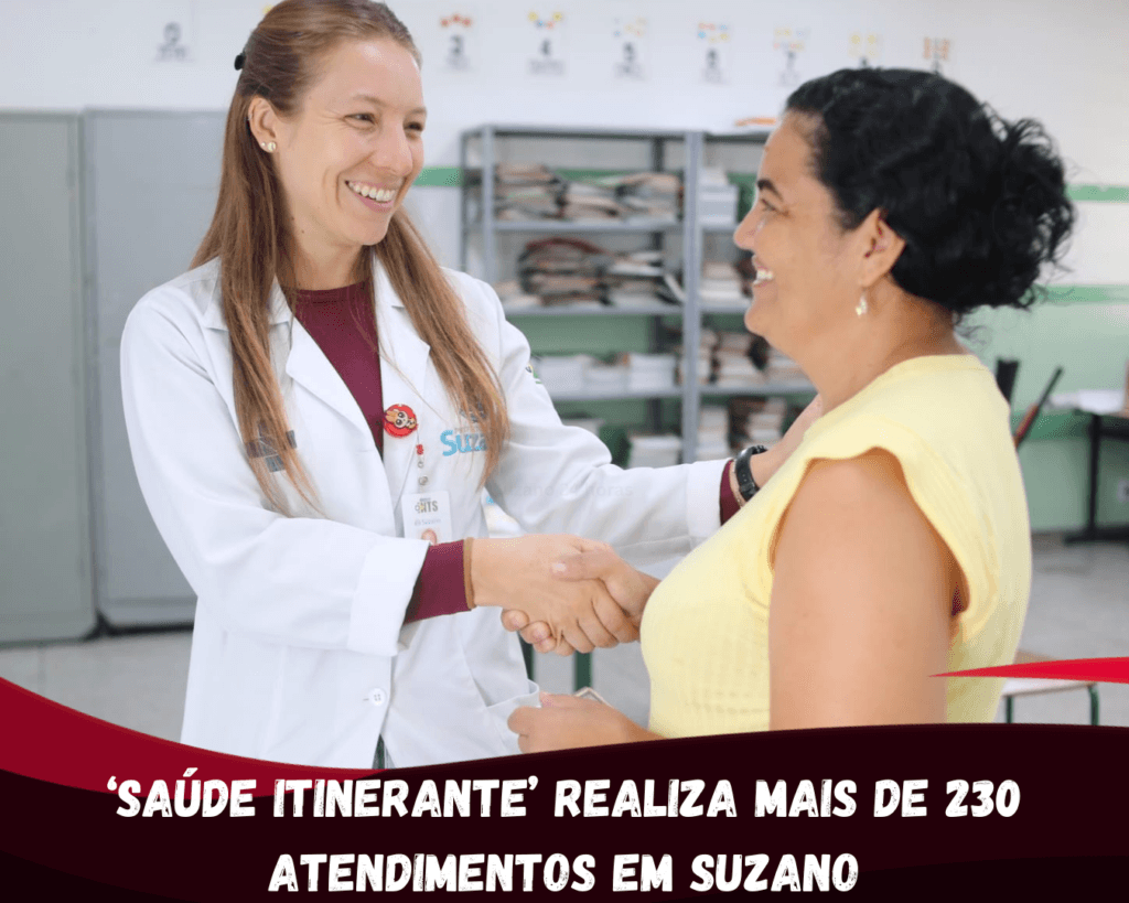 Saúde Itinerante’ realiza mais de 230 atendimentos em Suzano