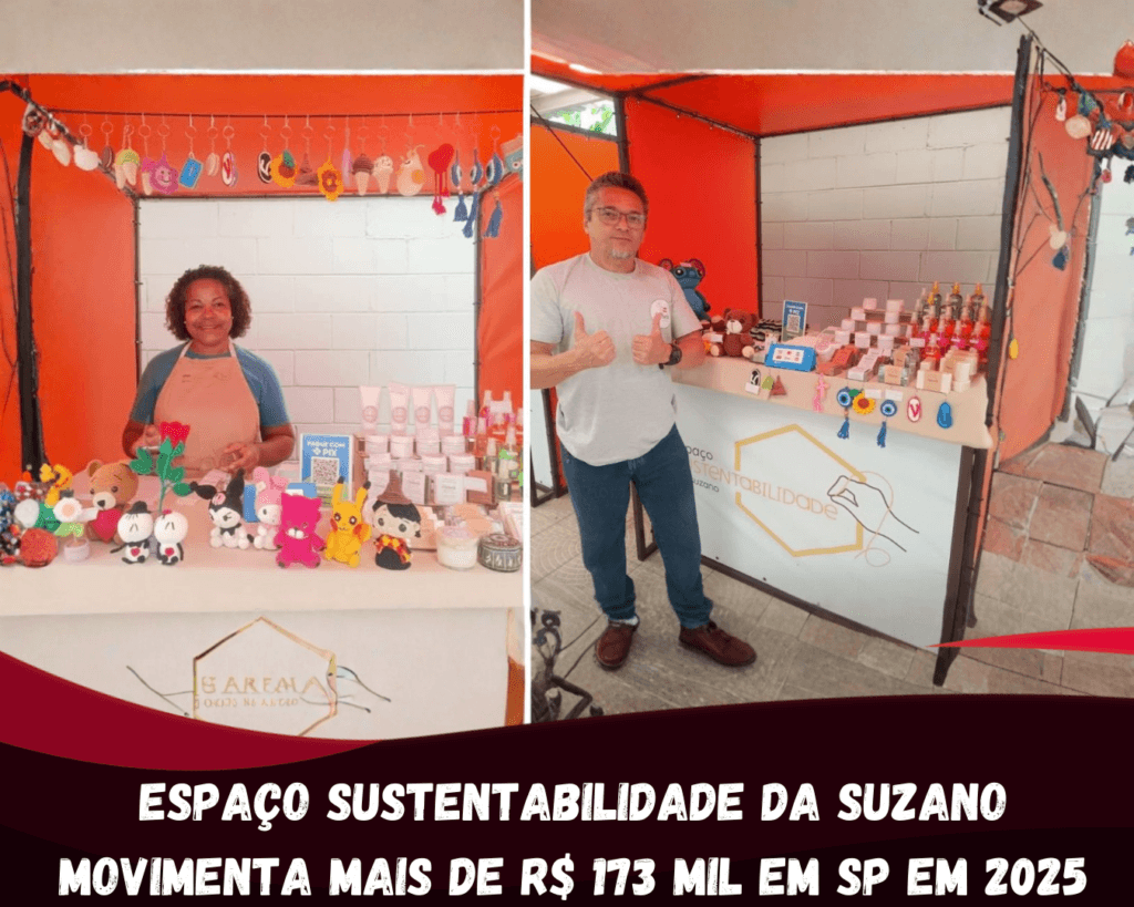 Espaço Sustentabilidade da Suzano movimenta mais de R$ 173 mil em SP em 2025