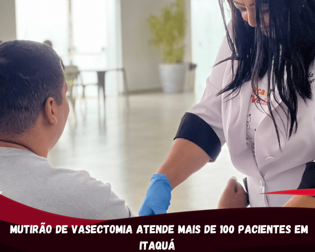 Mutirão de vasectomia atende mais de 100 pacientes em Itaquá
