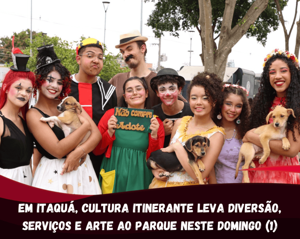 Em Itaquá, Cultura Itinerante leva diversão, serviços e arte ao parque neste domingo (1)