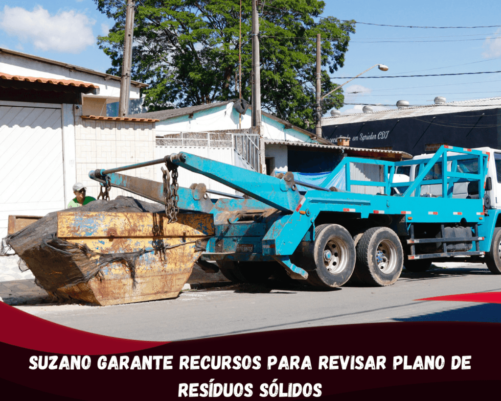 Suzano garante recursos para revisar Plano de Resíduos Sólidos