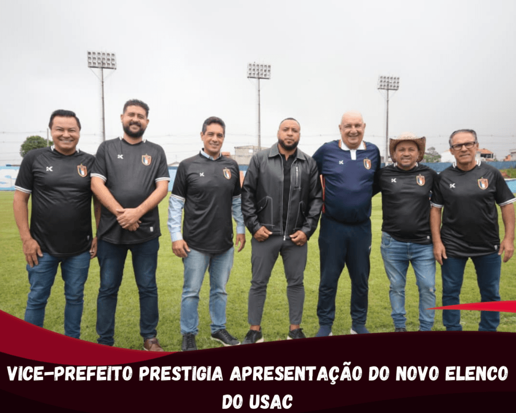 Vice-prefeito prestigia apresentação do novo elenco do Usac