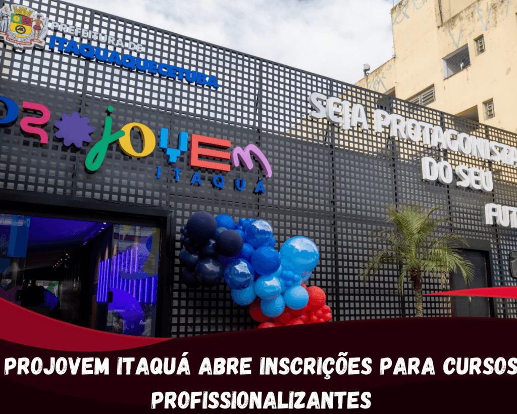 ProJovem Itaquá abre inscrições para cursos profissionalizantes