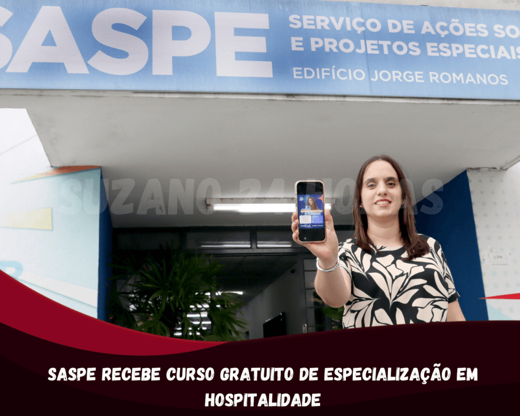 Saspe recebe curso gratuito de especialização em hospitalidade