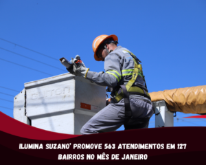 Suzano avança na modernização da iluminação pública