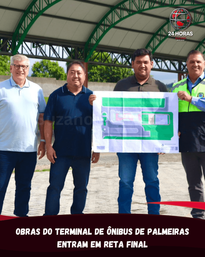 Obras do Terminal de Ônibus de Palmeiras entram em reta final