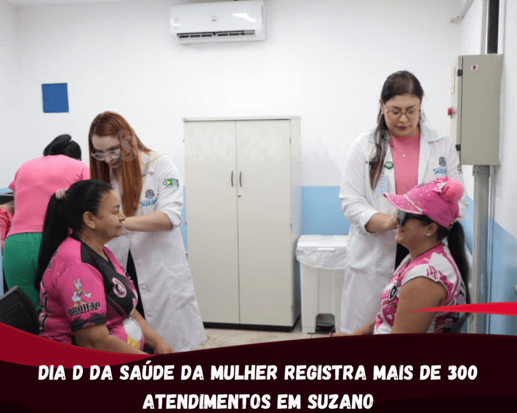 Dia D da Saúde da Mulher registra mais de 300 atendimentos em Suzano