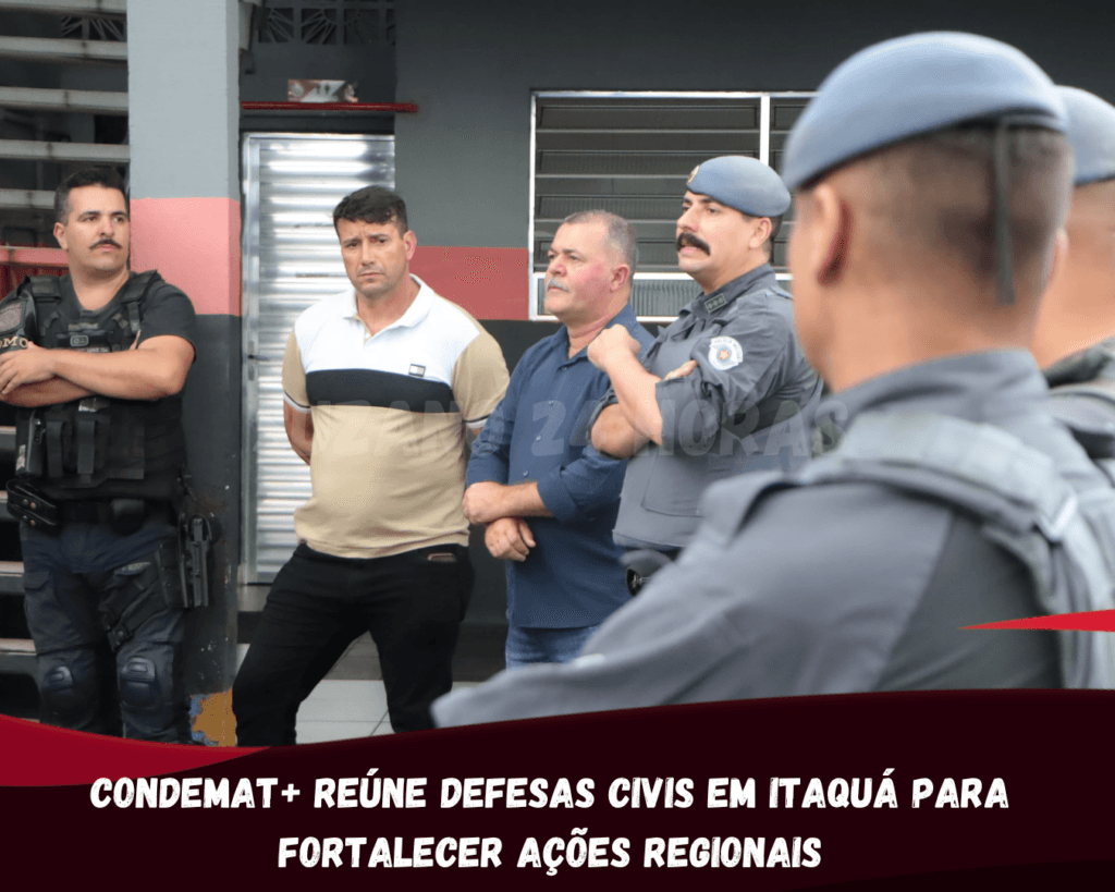 Condemat+ reúne Defesas Civis em Itaquá para fortalecer ações regionais