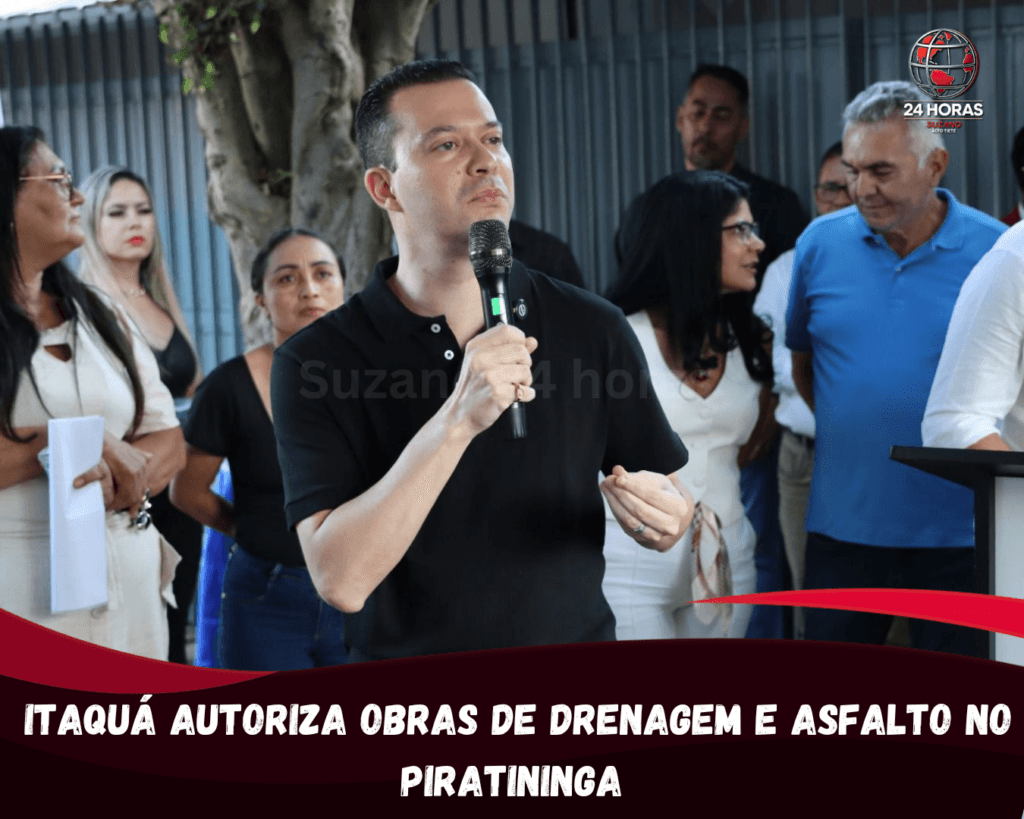 Itaquá autoriza obras de drenagem e asfalto no Piratininga