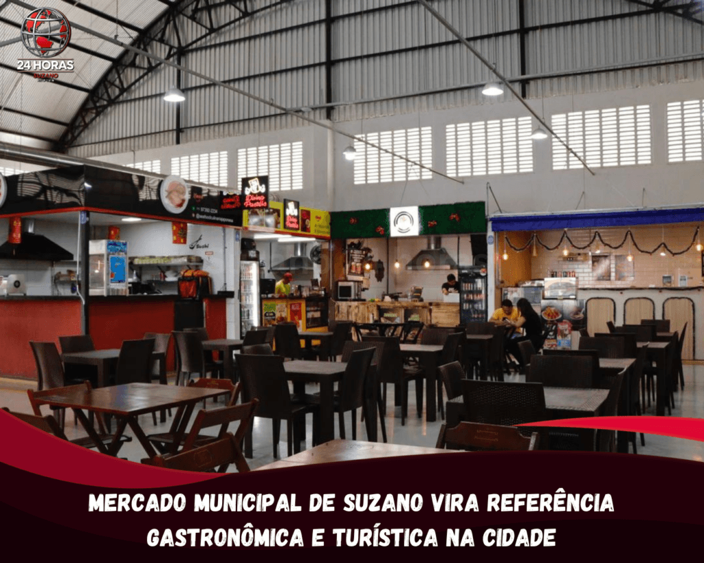 Mercado Municipal de Suzano vira referência gastronômica e turística na cidade