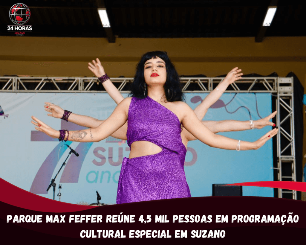 Parque Max Feffer reúne 4,5 mil pessoas em programação cultural especial em Suzano