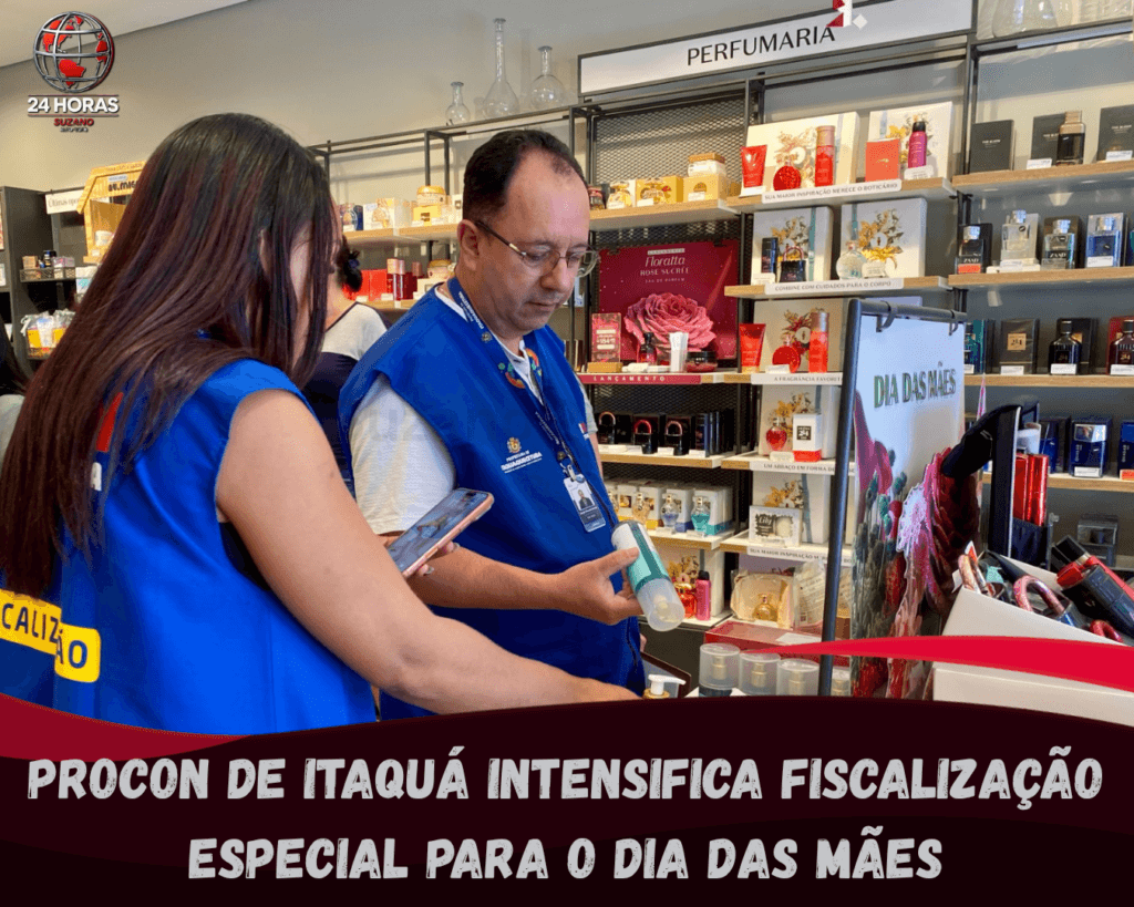 Procon de Itaquá intensifica fiscalização especial para o Dia das Mães
