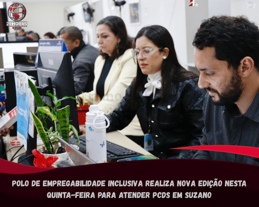 Polo de Empregabilidade Inclusiva realiza nova edição nesta quinta-feira para atender PCDs em Suzano