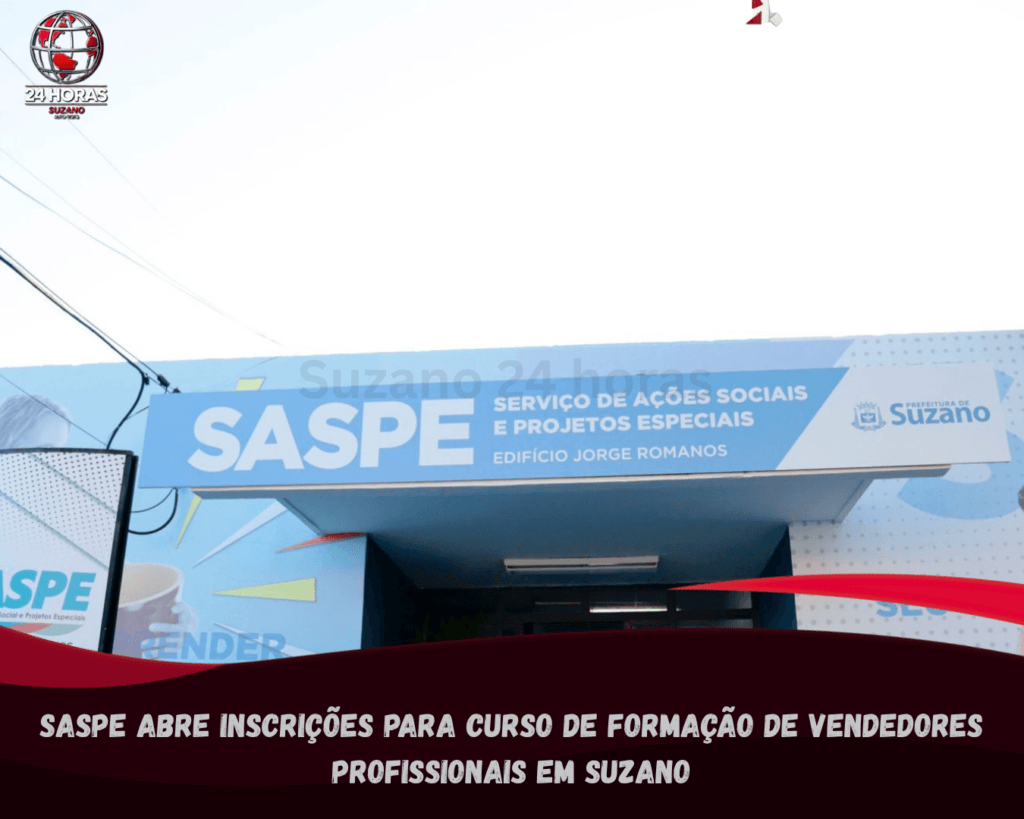 Saspe abre inscrições para curso de formação de vendedores profissionais em Suzano
